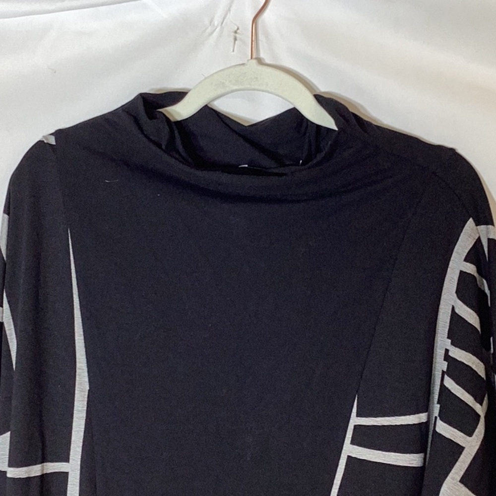 NWT OZAI N KU NOCTURNE MID DRESS, PIANO Black Size Small $254 - Picture 6 of 14